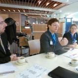 Nicholas Acker iz organizacije Cabinet DN, Sarah Lewis in Riika Rakic Nicholas Acker iz organizacije Cabinet DN, Sarah Lewis in Riika Rakic