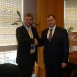 Dr.. Milan Zver se je sestal z dr. Andrejem Lepavcovim, vodjem predstavništva Nekdanje jugoslovanske republike Makedonije pri Evropski uniji
